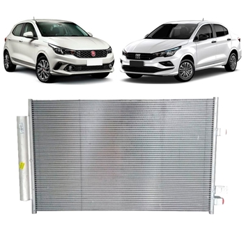 CONDENSADOR FIAT ARGO CRONOS 1.0 1.3 1.8 SEM AR 2018 A 2019 CONDENSADOR FIAT ARGO CRONOS 1.0 1.3 1.8 SEM AR 2018 A 2019