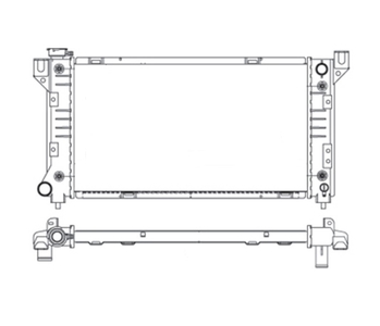 RADIADOR CHRYSLER CARAVAN 2.4 3.0 3.3 3.8 COM AR 1996 A 2000 RADIADOR CHRYSLER CARAVAN 2.4 3.0 3.3 3.8 COM AR 1996 A 2000