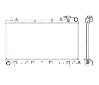 RADIADOR FORESTER 2.0 H4 2.5 H4 1998 2001 A 2002 NOTUS RADIADOR FORESTER 2.0 H4 2.5 H4 1998 2001 A 2002 NOTUS