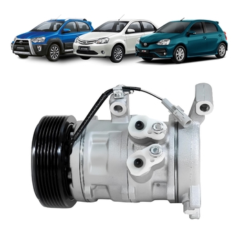 COMPRESSOR ETIOS 1.3 1.5 HATCH SEDAN 2012 A 2021 MAHLE