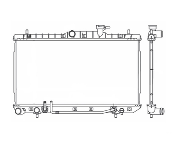 RADIADOR ACCENT AUTOMATICO 1.5 1999 2000 2001