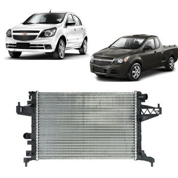 RADIADOR AGILE 2009/2014 MONTANA 2011/2021 1.4 SEM AR MAHLE