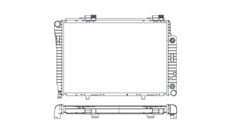 RADIADOR BENZ C 280 SLK 230 2.3 2.8 1998 A 2003