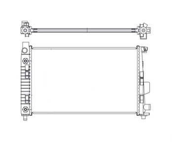 RADIADOR BENZ CLASSE A 190 1.9 2000 2001 A 2005