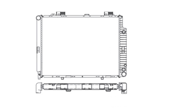 RADIADOR BENZ E 200 E 230 E 320 3.2 1995 A 2001