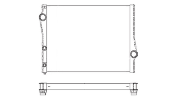 RADIADOR BMW X6 M 4X4 V8 BITURBO AUTOMATICO 2010 2011 A 2019