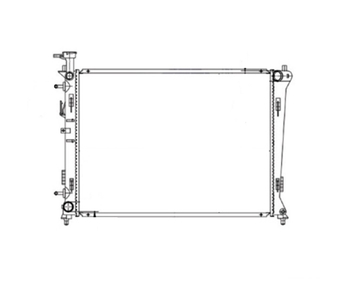 RADIADOR CERATO 1.6 AR 2006 2007 A 2011