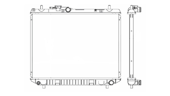 RADIADOR DAIHATSU TERIOS 1.3 COM E S AR 1997 A 1999