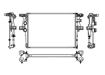 RADIADOR DAILY CITY 2.3 30S13 2019 A 2023 5801264635