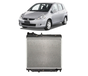 RADIADOR FIT 1.4 1.5 MANUAL 2003/2008 ORIGINAL DENSO