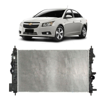 RADIADOR GM CHEVROLET CRUZE 1.8 COM AR 2012 A 2016 VALEO