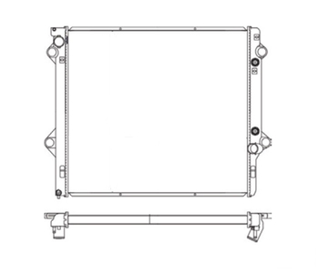 RADIADOR LAND CRUISER 3.0 AR 2003 A 2009