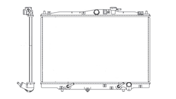 RADIADOR ODYSSEY COM E S AR 1995 1996 A 1998
