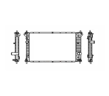 RADIADOR SSANGYONG KORANDO 2.0 AUT AR 2011 A 2021