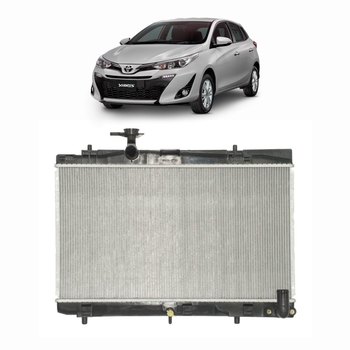 RADIADOR YARIS 1.3 1.5 COM AR 2019 A 2025 NOTUS