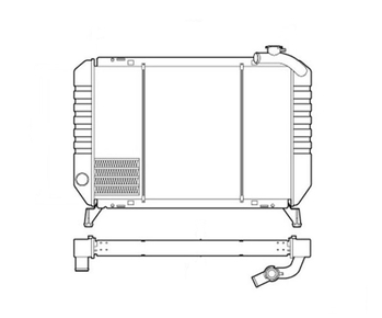RADIADOR 1992 a 1994 COM E SEM AR VISCONDE-MODINE