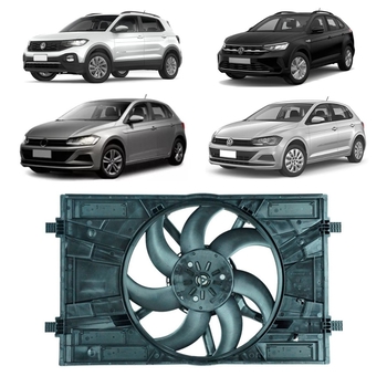 GMV VOLKSWAGEN NIVUS POLO T-CROSS VIRTUS 2018 a 2023 1.0 COM AR GATE DO BRASIL