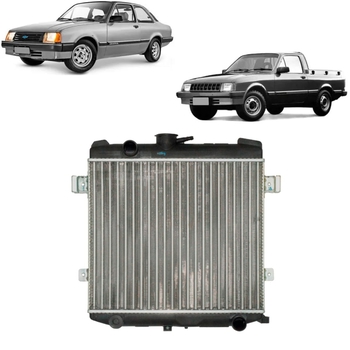 RADIADOR CHEVROLET CHEVETTE CHEVY 1977 a 1999 1.4 1.6 COM E SEM AR VISCONDE-MODINE