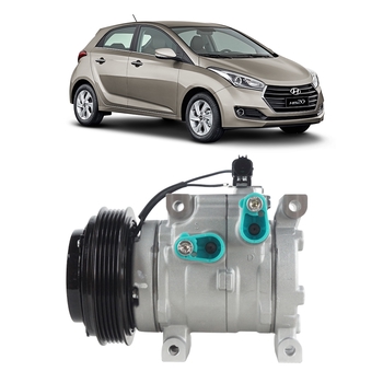COMPRESSOR HYUNDAI HB20 2012 a 2016 1.0 DENSO
