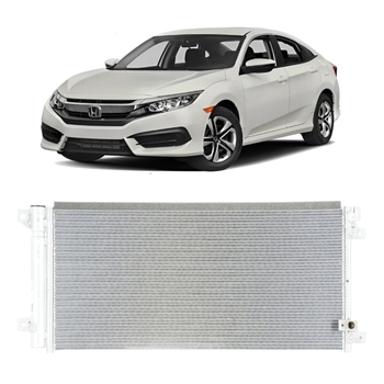 CONDENSADOR HONDA CIVIC 2017 a 2019 1.5 MAHLE