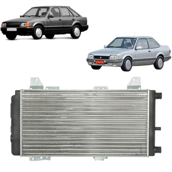 RADIADOR FORD VOLKSWAGEN APOLLO ESCORT 1989 a 1996 1.0 1.6 1.8 COM E SEM AR VALEO