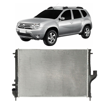 RADIADOR RENAULT DUSTER 2012 a 2015 1.6 2.0 COM AR VALEO