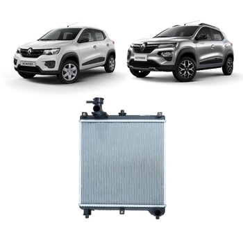RADIADOR RENAULT KWID 1.0 3CC 2017 A 2025 LIFE ZEN INTENSE OUTSIDER E-TECH DENSO