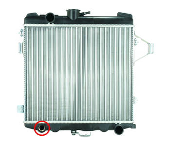 RADIADOR CHEVROLET CARAVAN COMODORO DIPLOMATA OPALA 1983 a 1995 2.5 4.1 SEM AR VALEO