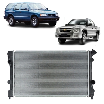 RADIADOR CHEVROLET BLAZER S10 1995 a 2010 2.2 2.4 COM AR DENSO