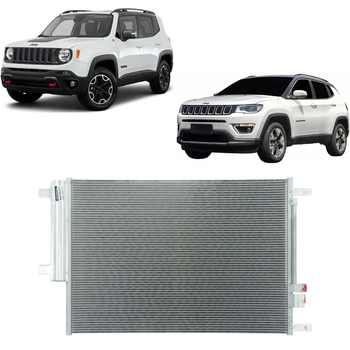 CONDENSADOR JEEP COMPASS RENEGADE 2015 a 2019 2.0 DENSO