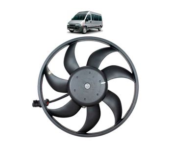 ELETROVENTILADOR CITROEN FIAT PEUGEOT BOXER DUCATO JUMPER 2009 a 2017 2.3 COM AR BAUEN