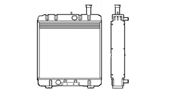 RADIADOR VALTRA 118 128 1950 a 2011 VISCONDE-MODINE