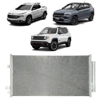 CONDENSADOR FIAT JEEP COMPASS RENEGADE TORO 2015 a 2019 DENSO