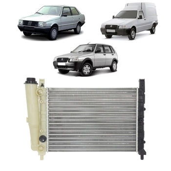 RADIADOR UNO FIORINO PREMIO ELBA SEM AR FIASA FIRE 1994/2013