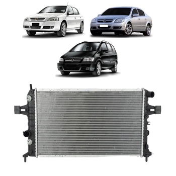 RADIADOR CHEVROLET ASTRA VECTRA ZAFIRA 1999 a 2009 1.8 2.0 2.4 COM AR VALEO