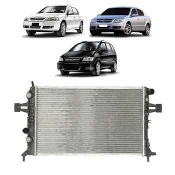 RADIADOR CHEVROLET ASTRA VECTRA ZAFIRA 1999 a 2009 1.8 2.0 2.4 COM AR MAHLE