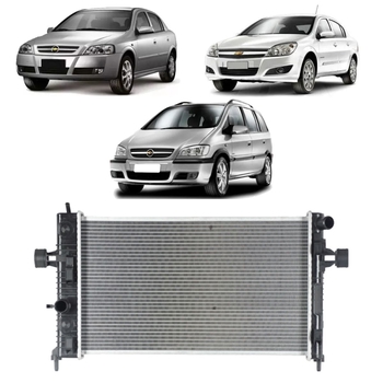 RADIADOR CHEVROLET ASTRA VECTRA ZAFIRA 2009 a 2012 2.0 2.2 COM E SEM AR MAHLE