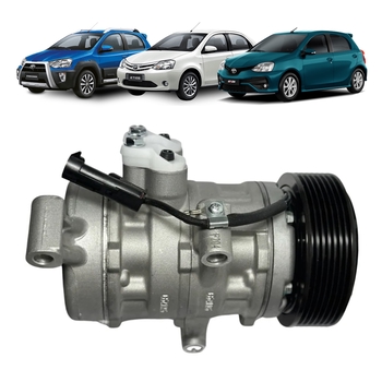 COMPRESSOR ETIOS 1.3 1.5 2012 A 2021 MAHLE 7PK 10SE13C