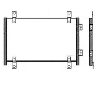 CONDENSADOR BOXER DUCATO JUMPER 1994 A 2010 6455CG