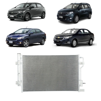 CONDENSADOR CHEVROLET COBALT ONIX PRISMA SPIN 2016 a 2022 1.0 SOHC L 1.4 SOHC L 1.8 SOHC L MAHLE