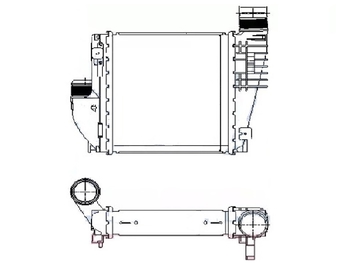 INTERCOOLER C4 JUMPY EXPERT 3008 308 1.6 THP 2017/2021