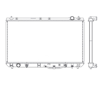 RADIADOR CAMRY 3.0 V6 COM E S AR 1997 A 2001