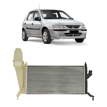 RADIADOR CELTA 2000/2006 1.4 1.0 COM AR VALEO 93319449