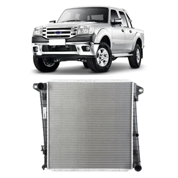RADIADOR FORD RANGER 3.0 COM E SEM AR 2005 2006 A 2012 VALEO
