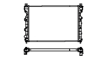 RADIADOR LAND ROVER EVOQUE FREELANDER COM AR 2007 A 2017
