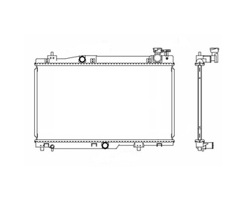 RADIADOR CHERY FACE 1.3 AR MANUAL 2010 A 2015