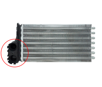 RADIADOR AR QUENTE 206 C3 2000 A 2020 DENSO 5A401010AM