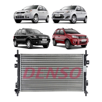 RADIADOR FORD ECOSPORT FIESTA 1.0 1.6 2.0 2002 A 2011 DENSO