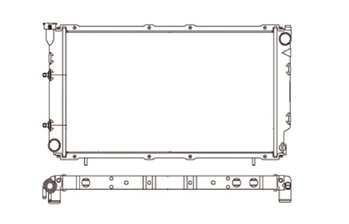 RADIADOR LEGACY COM E S AR 1989 1990 A 1994