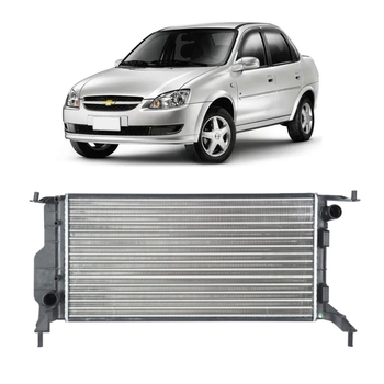 RADIADOR CHEVROLET CLASSIC 2010 a 2016 1.0 COM E SEM AR VALEO